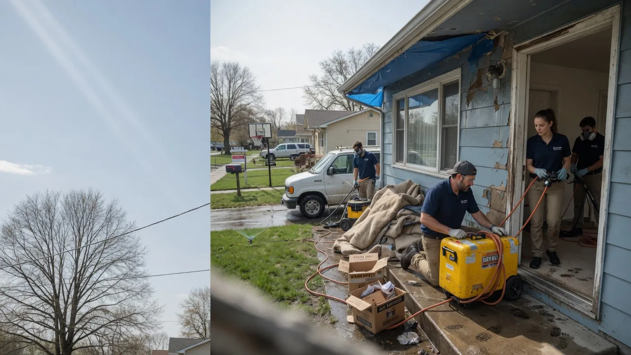 Basement Flood Cleanup in Chester, OH near me